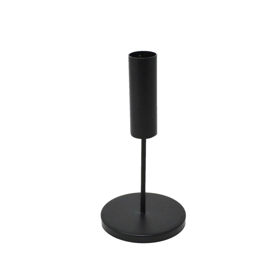 Black Metal Candle Holder