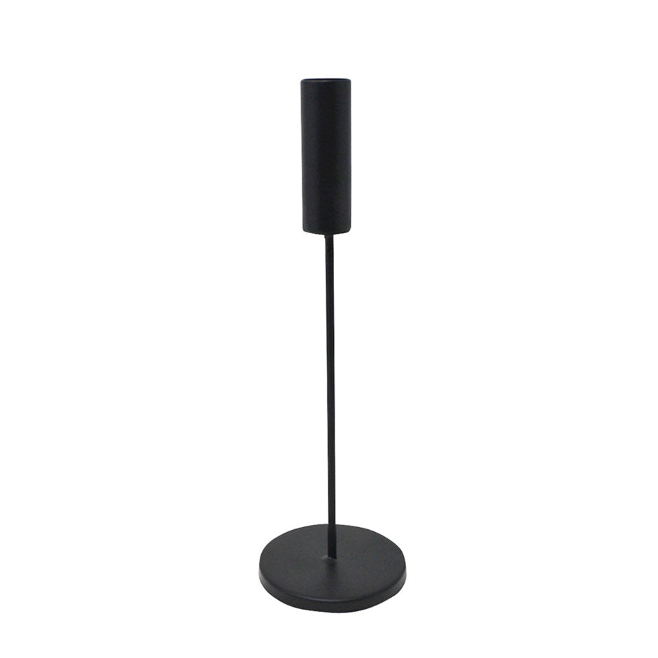 Black Metal Candle Holder