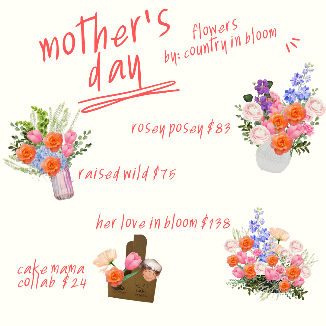 raised wild- mother's day flowers