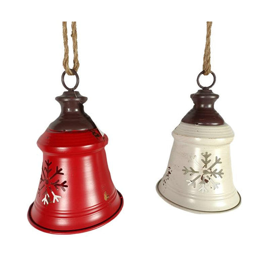 Red/White Snoflake Bells