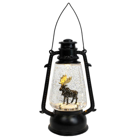 Moose LED Snowglobe