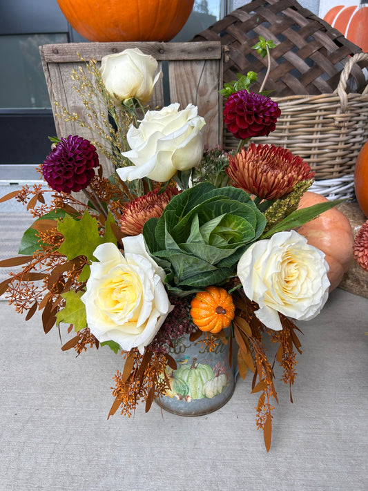 thanksgiving flowers- Blessings by the Jug
