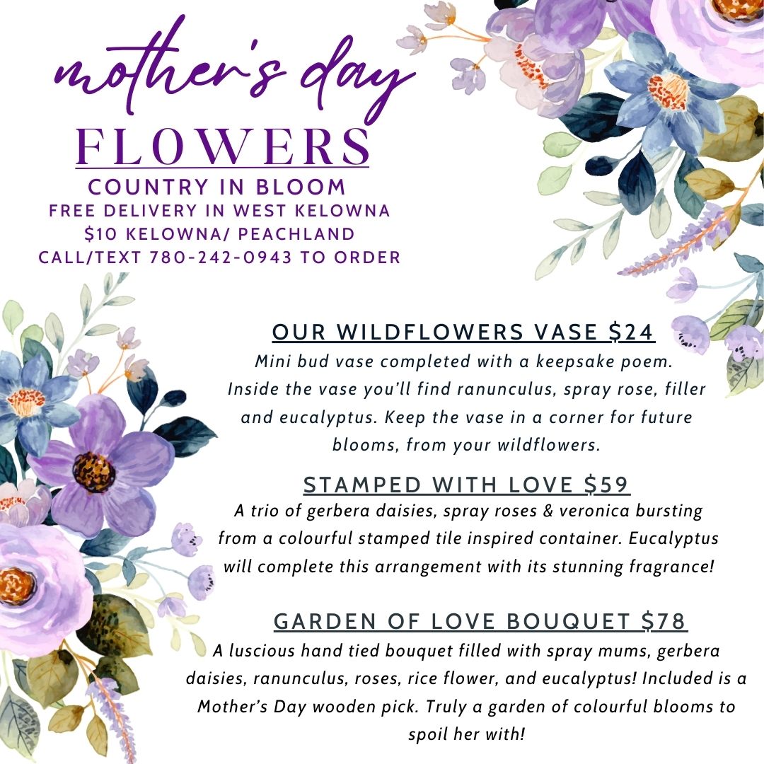 Stamped with love - Mother's Day Flowers