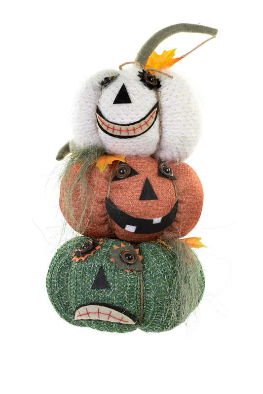 Spooky Stacked Pumpkins