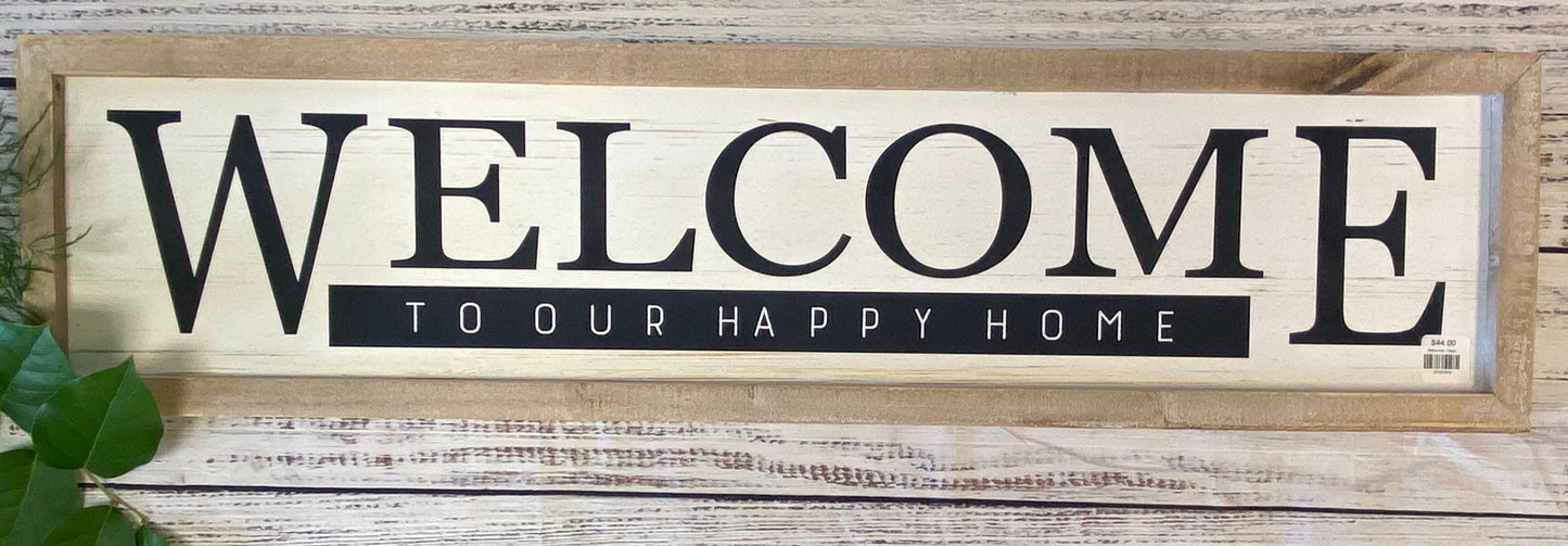 Welcome- Happy Home